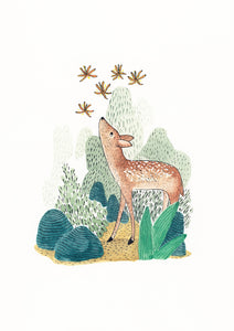 Fawn and Fireflies